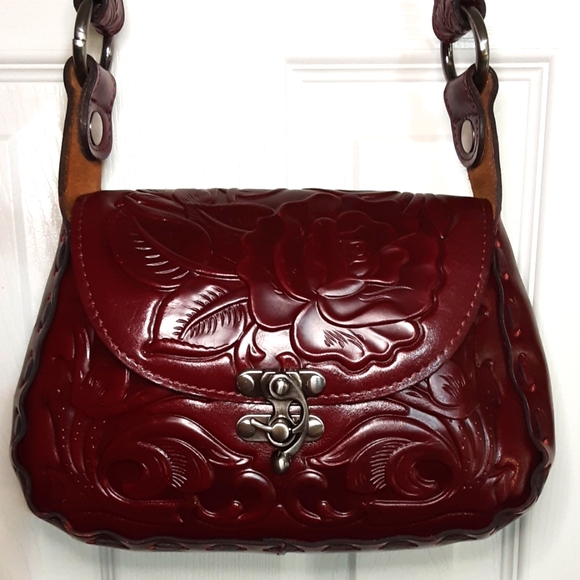 Patricia Nash Handbags - Patricia Nash Micaela Cross Body Tooled Rose Design Bag N.W.O.T